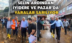 İyidere’de Sel Sonrası Yaralar Sarılıyor