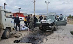 İki Kamyonetin Karıştığı Kazada 1 Ölü 2 Yaralı