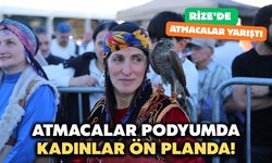 Rize'de Atmaca Güzellik Yarışması Düzenlendi: Kadın Atmacacılar İlgi Odağı Oldu