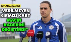 Rizesporlu Taylan: “Trabzonspor maçındaki kırmızı kart pozisyonu bariz hata”
