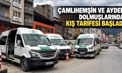 Çamlıhemşin ve Ayder Dolmuşlarında Kış Tarifesi Başladı