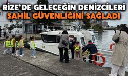 Geleceğin Denizcileri Sahil Güvenlik Faaliyetine Katıldı