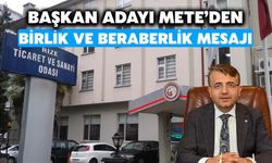 Ahmet Arif Mete’den RTSO Seçimleri Sonrası Birlik Ve Beraberlik Çağrısı