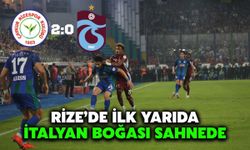 Çaykur Rizespor'da İtalyan Boğası Sahnede
