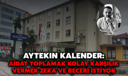 Aytekin Kalender: "Koltuk İçin Koşanlar Rize İçin De Koşacak Mı?"