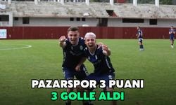 Pazarspor Evinde 3 Puanı 3 Golle Aldı