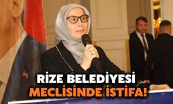 Rize Belediye Meclis Üyesi Sema Yağcıtekin İstifa Etti