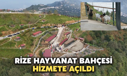 Rize Isırlık Hobi Hayvanat Bahçesi Hizmete Açıldı