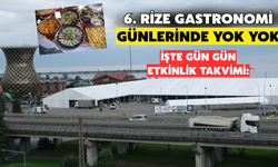 Rize Gastronomi Günlerinde Yok Yok: İşte Gün Gün Etkinlik Takvimi
