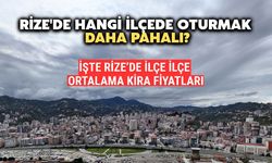 Rize'de Ortalama Kira Fiyatları Ne Kadar? İşte İlçe İlçe Liste: