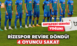 Çaykur Rizespor Revire Döndü: 4 Oyuncu Forma Giyemeyecek