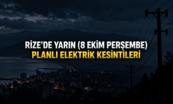 Rize’de 8 Ekim Perşembe Elektrik Kesintisi: İşte Etkilenecek Mahalleler