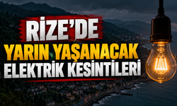 Rize’de 18 Ekim’de Elektrik Kesintisi: 2 İlçede Birçok Köy Ve Mahalle Etkilenecek