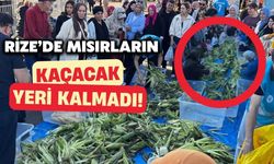 Rize'de Mısır Soyma Yarışması Renkli Görüntülere Sahne Oldu