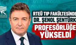 RTEÜ Tıp Fakültesinde Dr. Şenol Şentürk Profesörlüğe Yükseldi