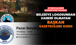 Gazeteci Aytekin Kalender: "Belediye Yeni Logoyu Kullanıyor, Başkan Neden Kızıyor?"