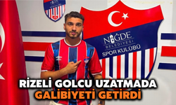 Rizeli Golcü Uzatmada Galibiyeti Getirdi