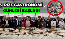 Rize'de Gastronomi Günleri Başladı: Yöresel Lezzetler Çay Çarşısı'nda Buluştu