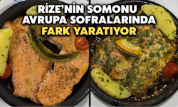 Rize’nin Somonu Avrupa Sofralarında Fark Yaratıyor