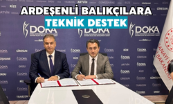 Ardeşenli Balıkçılara Teknik Destek