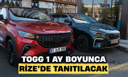 Türkiye'nin Yerli Otomobili TOGG, Bir Ay Boyunca Rize'de Tanıtılacak