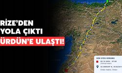 Rize’de Doğaya Salınan Arı Şahini Ürdün’e Ulaştı