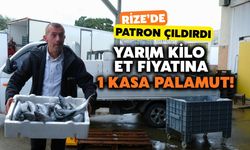 İnanılmaz Ama Gerçek: Rize'de Yarım Kilo Et Fiyatına Bir Kasa Palamut!