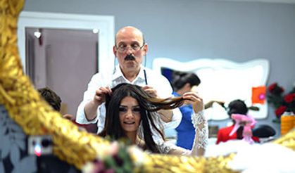 Babadan Kızlarına Gelin Saçı