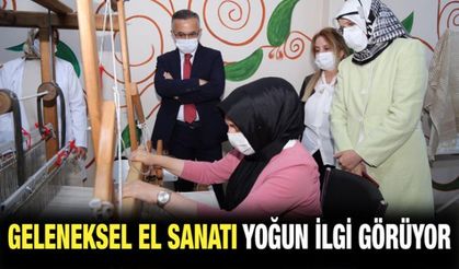 Kendir İpi Dokumacılık Kurslarına Büyük İlgi