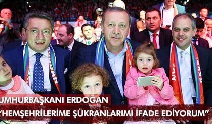 İstanbul`da Recep Tayyip Erdoğan`ın Rizelilerle Buluşması