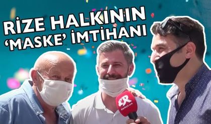 Rize'de Maske Yasağına Uyuluyor Mu?