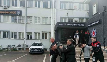 Bursa’daki silahlı saldırının şüphelileri adliyeye sevk edildi