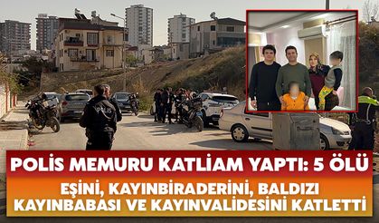 Polis Memuru Katliam Yaptı: 5 Ölü