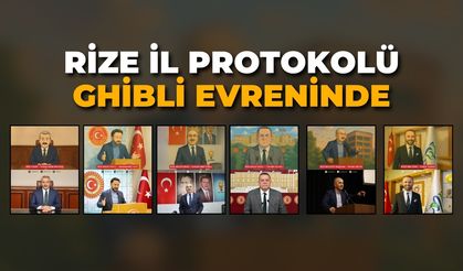 Rize İl Protokolü Ghibli Tarzına Dönüştü!