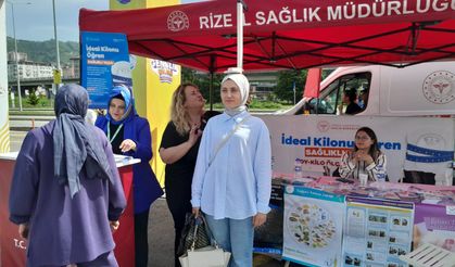 Rize'de Gençlik ve Sağlıklı Genç Haftası Etkinlikleri Gerçekleştirildi
