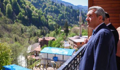 Vali Baydaş, Ayder'deki Çalışmaları İnceledi