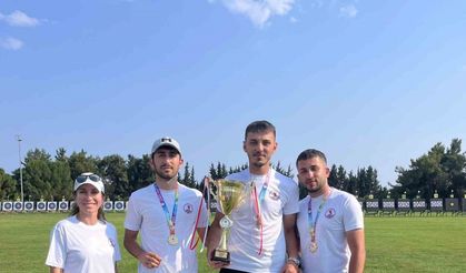 OMÜ’lü okçular Türkiye şampiyonasında zirveye çıktı: 2 altın, 1 gümüş madalya