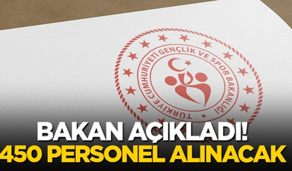 Gençlik Ve Spor Bakanlığı, 450 Yurt Yönetim Personeli Alacak