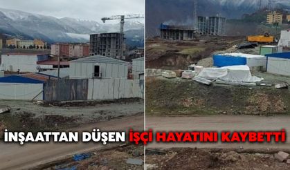 İnşaattan Düşen İşçi Hayatını Kaybetti