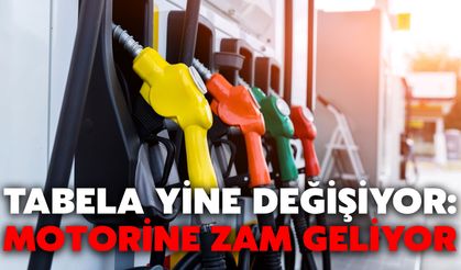 Tabela Yine Değişiyor: Motorine Zam Geliyor