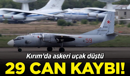 Rus Askeri Uçağı Kırım'da Düştü: 29 Ölü
