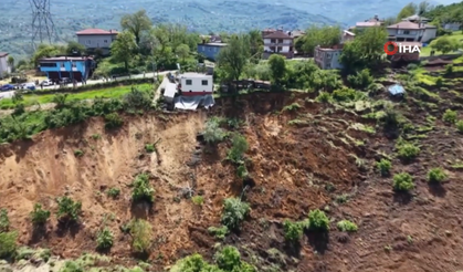 Ordu’da Korkutan Heyelan: 400 Dönümlük Alan Yerle Bir Oldu