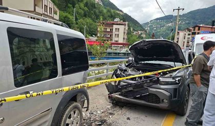 Trabzon'da feci kaza: 7 yaralı