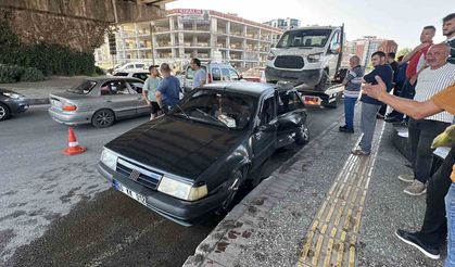 Otomobil İle Kamyonet Birbirine Girdi: 1 Yaralı