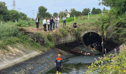Samsun'da Otomobil Sulama Kanalına Düştü: 1 Yaralı, 1 Kişi Kayboldu
