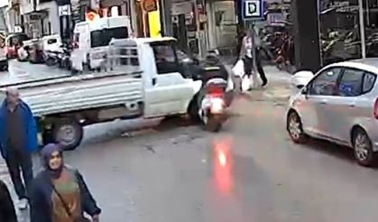 Sinop'ta Motosiklet Kamyona Çarptı: 1 Yaralı