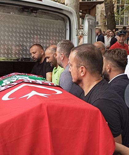Giresun'daki silahlı kavgada ölen Samsunspor taraftarı toprağa verildi