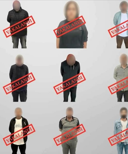 Yurt Dışında Yakalanan 15 Suçlu Türkiye'ye Getirildi