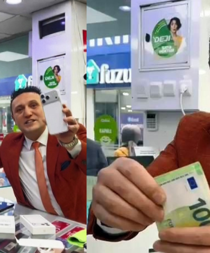 Döviz Destesi Masaya Çıkınca Telefoncu Kendini Tutamadı