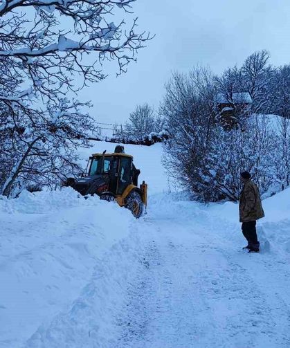 Artvin'de 80 Köy Yolu Ulaşıma Kapandı